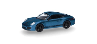 Herpa 430418-002 - H0 - Porsche 911 Carrera 4 S - saphirblau